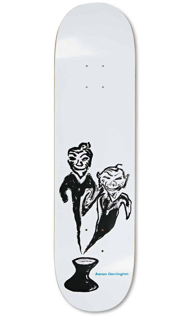 Polar Skate Co. Herrington Pot Demons 8.25 Deck White  Polar   