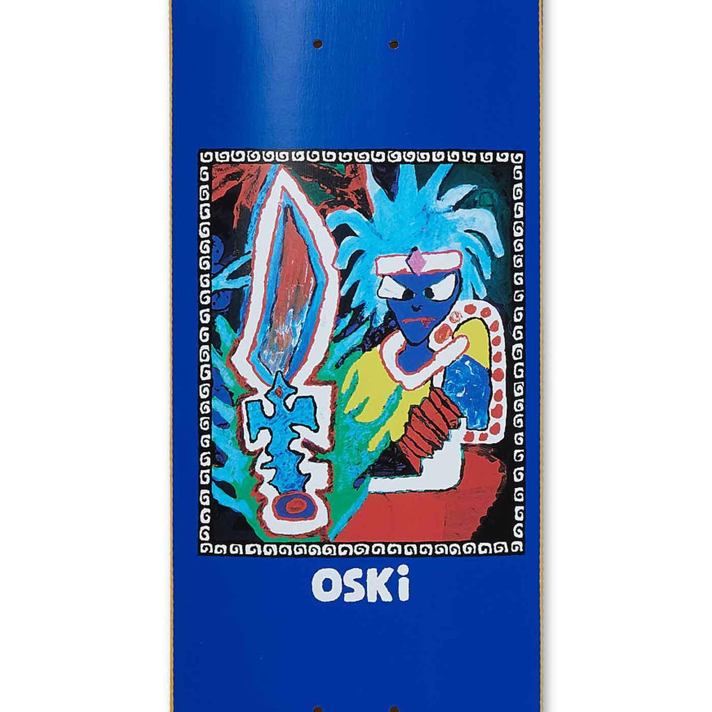 Polar Skate Co. Oski Tribal Chief 8.25 P2 Jr. Shape Deck Blau  Polar   