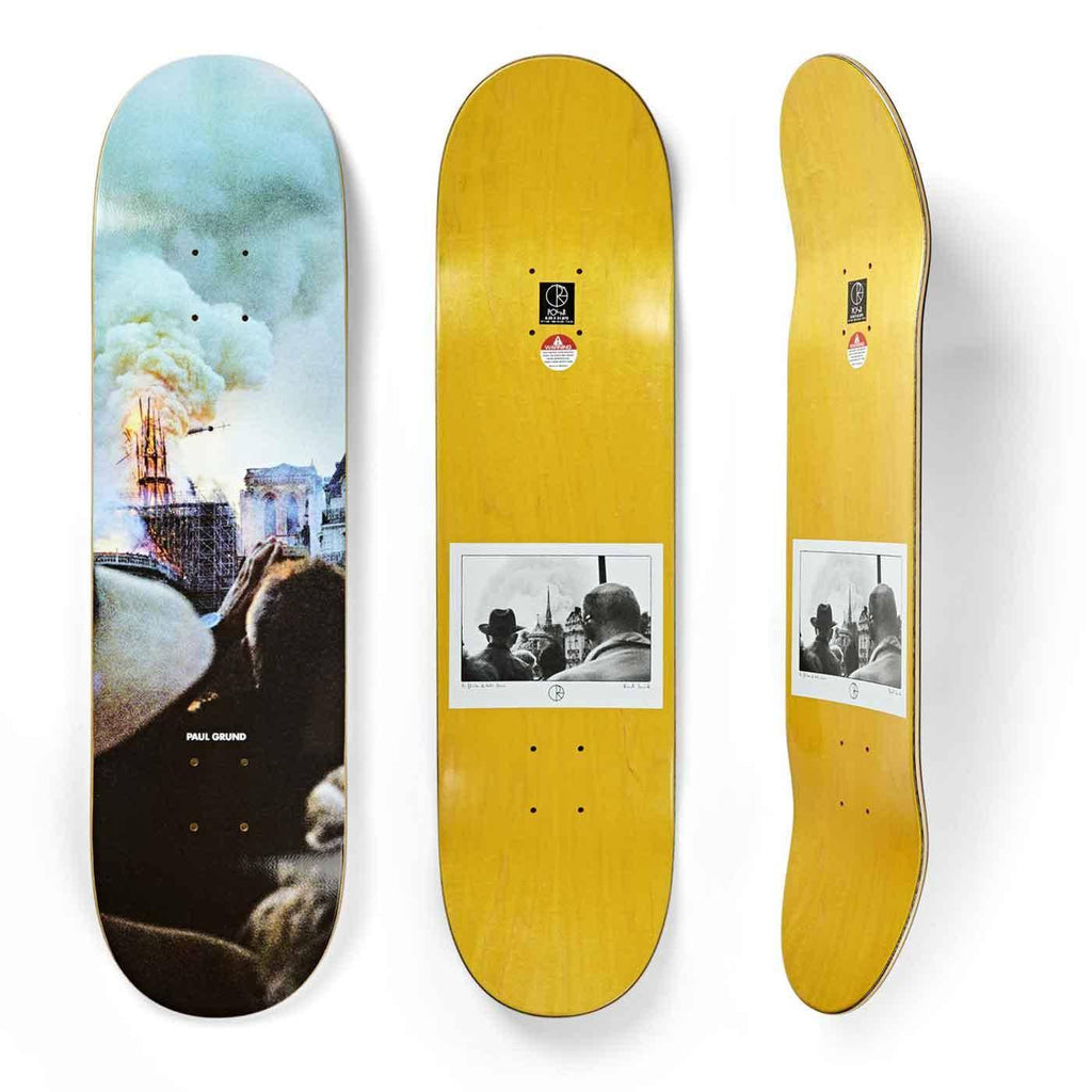 Polar Grund Notre Dame 8.5 Slick Deck  Polar   