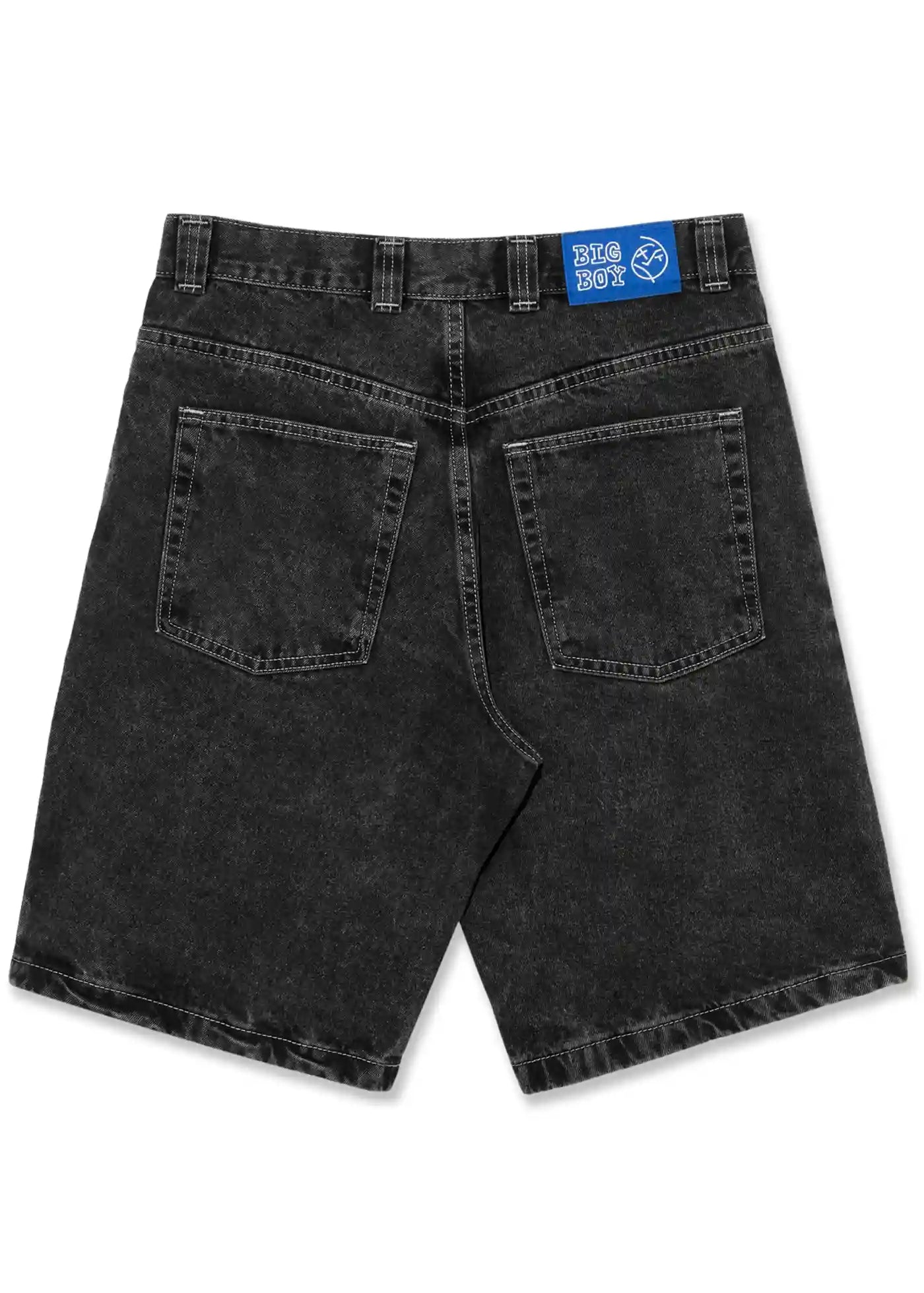 Polar Skate Co. Big Boy Jeans Shorts Silver Black – Freedom Skateshop