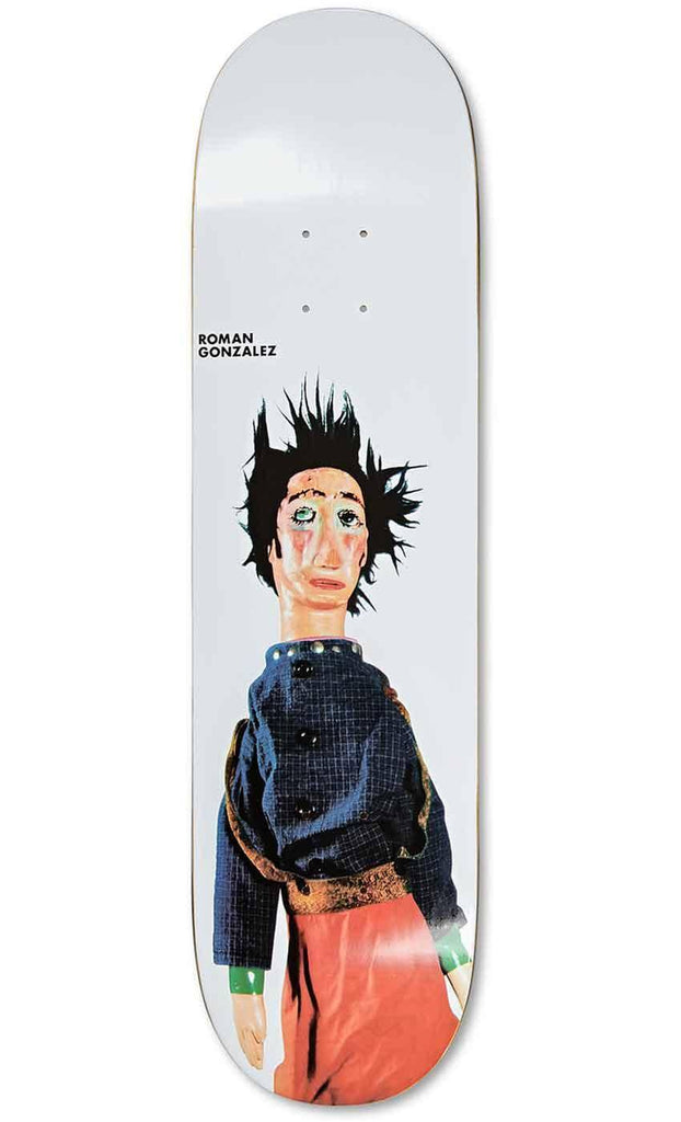 Polar Skate Co. Gonzalez Lorca 8.25 Deck White  Polar   