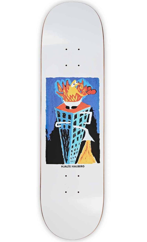 Polar Skate Co. Halberg Burning Sink 8.5 P2 Shape Deck  Polar   