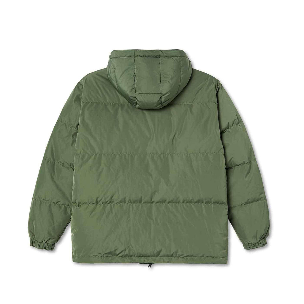 Polar Skate Co. Hood Puffer Jacket Light Olive  Polar   