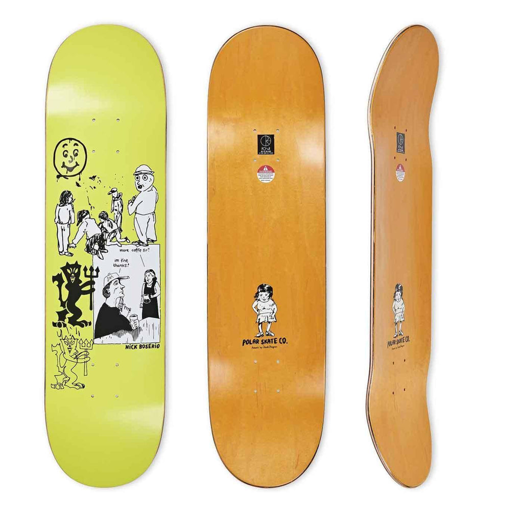 Polar Skate Co. Boserio Year 2020 8.75 Deck  Polar   