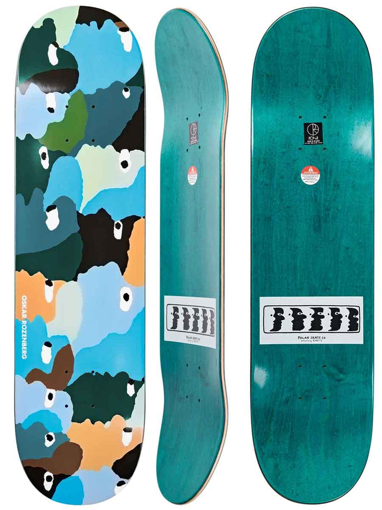 Polar Oskar Heads 8.25 Deck  Polar   