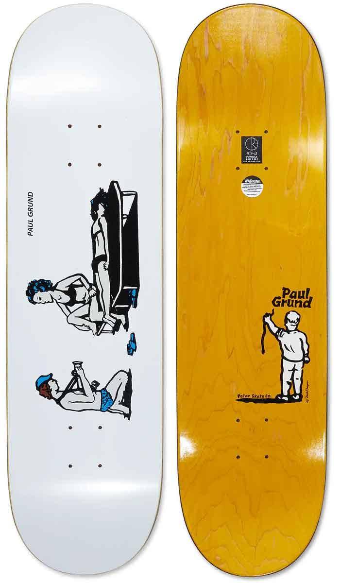 Polar Skate Co. Grund Photographer 8.125 Deck