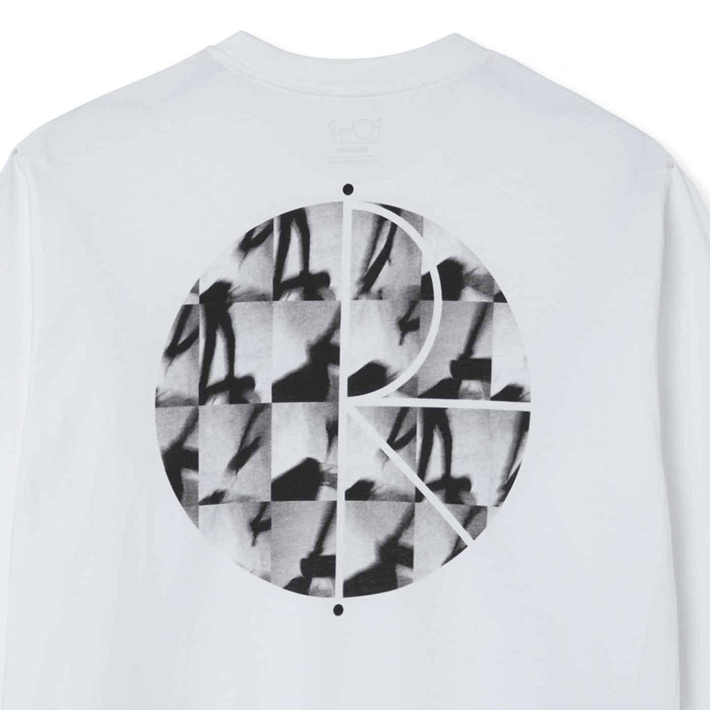 Polar Skate Co. Sequence Fill Logo Longsleeve T-Shirt White  Polar   