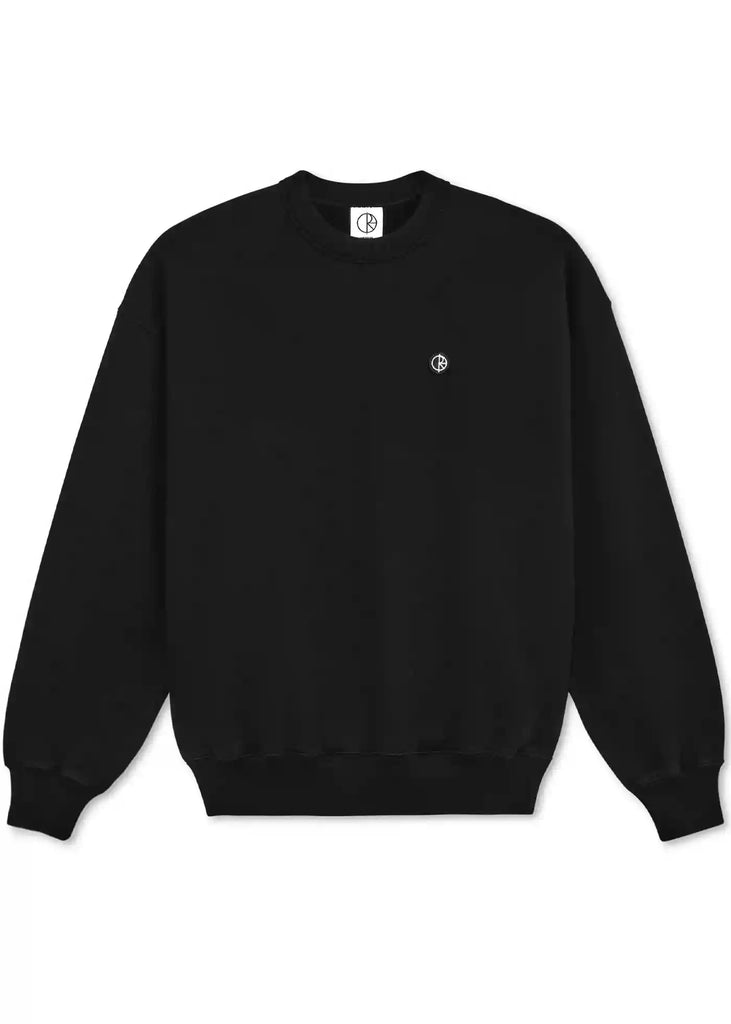 Polar Ed Patch Crewneck Sweatshirt Black Handelsware Polar   