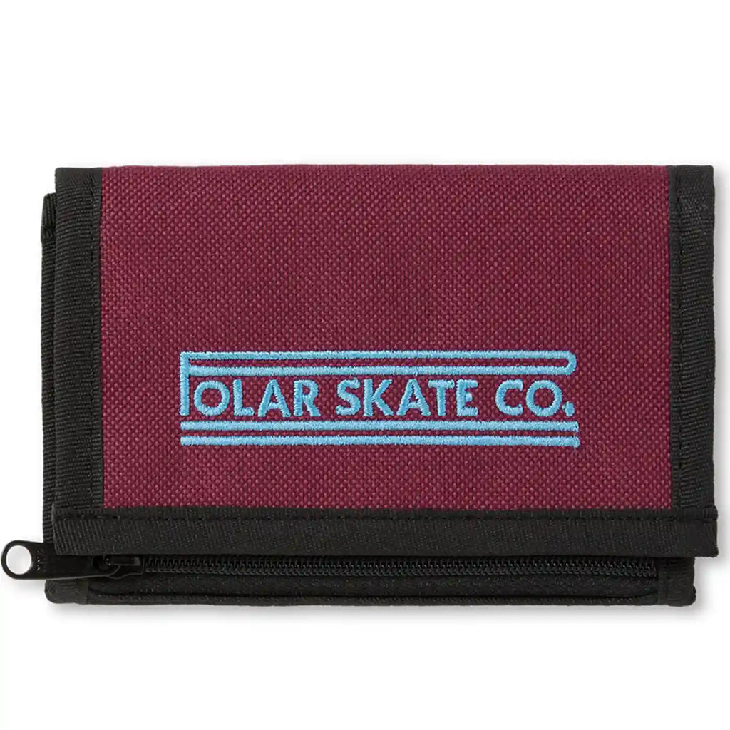 Polar Skate Co. Key Wallet Stretch Logo Dark Wine Handelsware Polar   