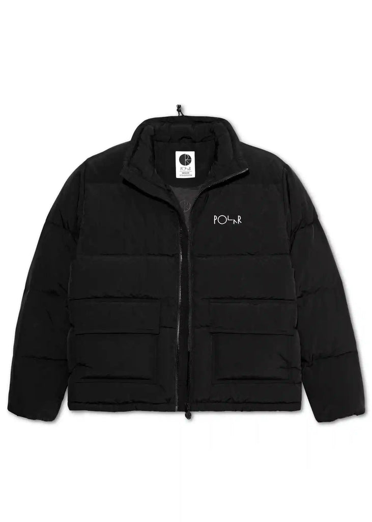 Polar Pocket Puffer Jacket Schwarz Handelsware Polar   