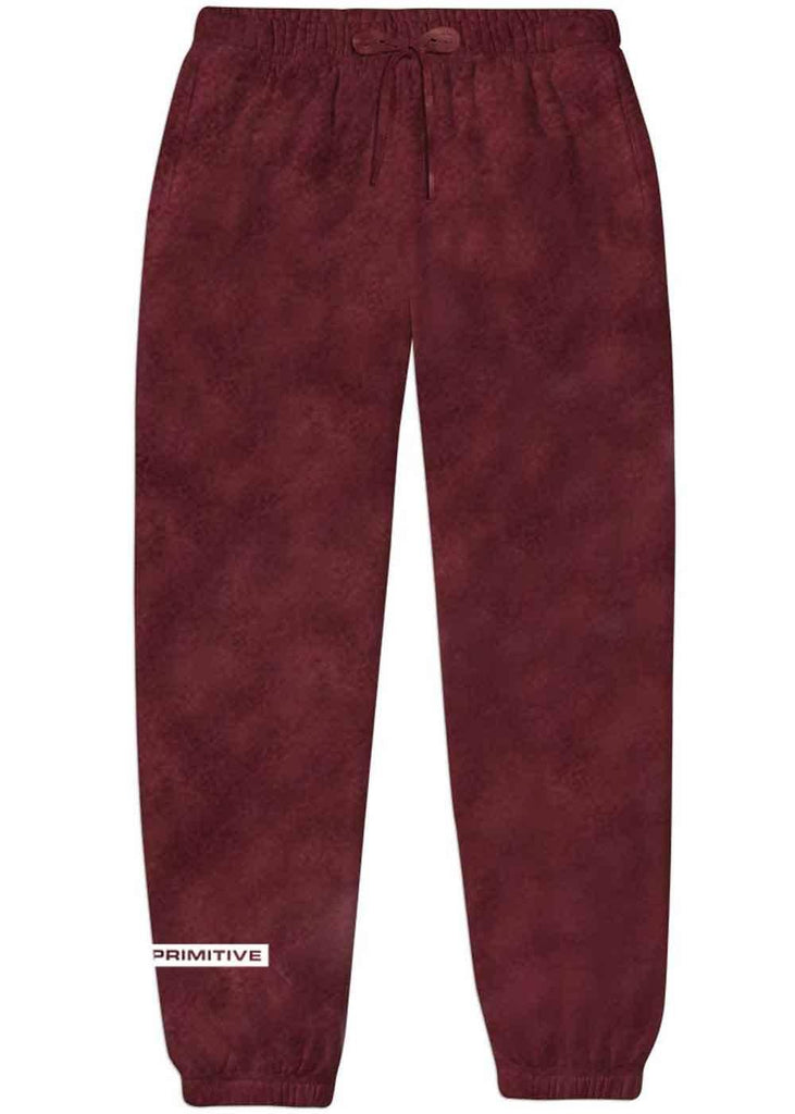 Primitive Boxed Washed Sweat Pants Red  Primitive   
