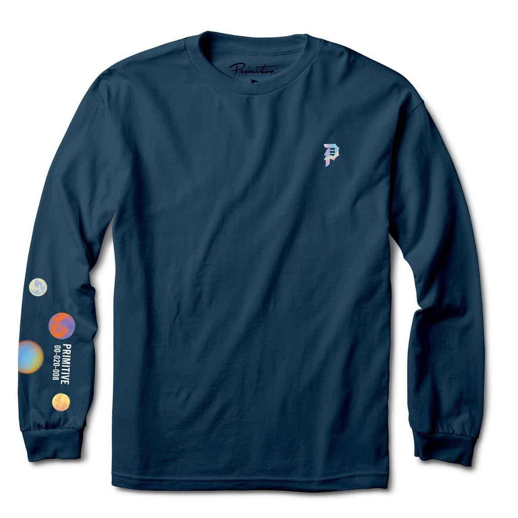 Primitive Contact Longsleeve T-Shirt Harbor Blue  Primitive   