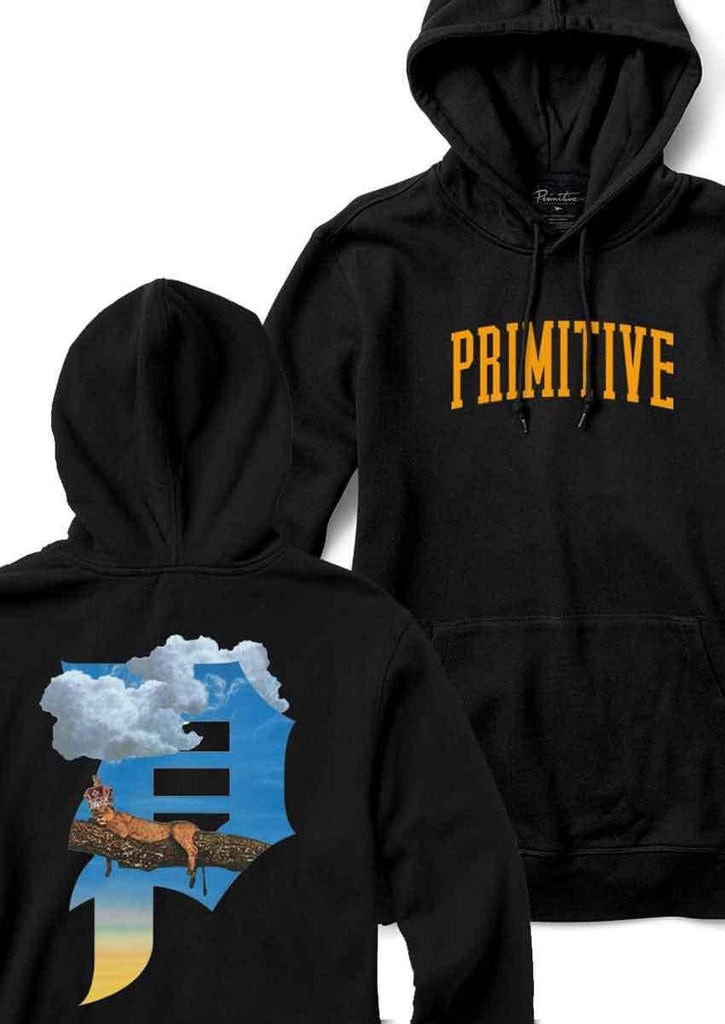 Primitive Crowned Hooded Sweatshirt Black  Primitive   