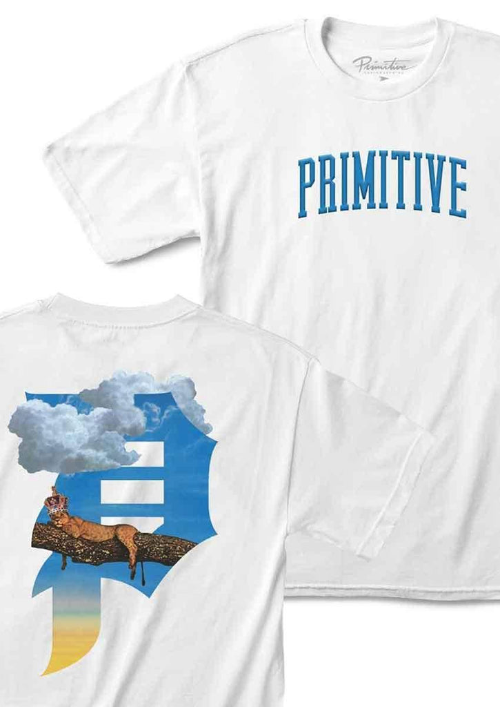 Primitive Crowned T-Shirt White  Primitive   