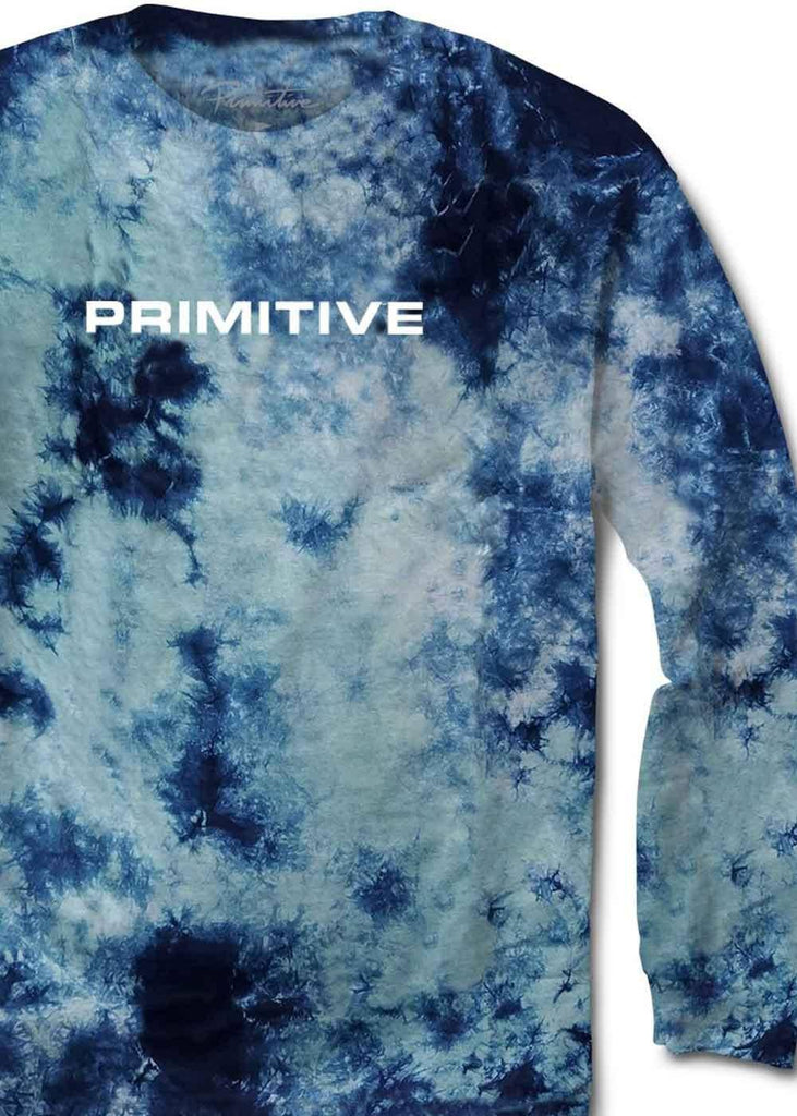 Primitive Euro Washed Longsleeve T-Shirt Blue  Primitive   