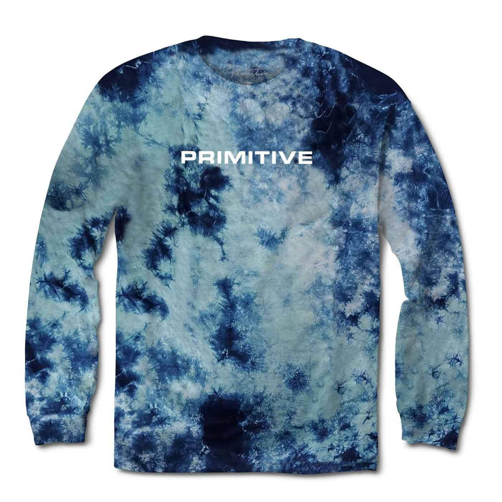 Primitive Euro Washed Longsleeve T-Shirt Blue  Primitive   