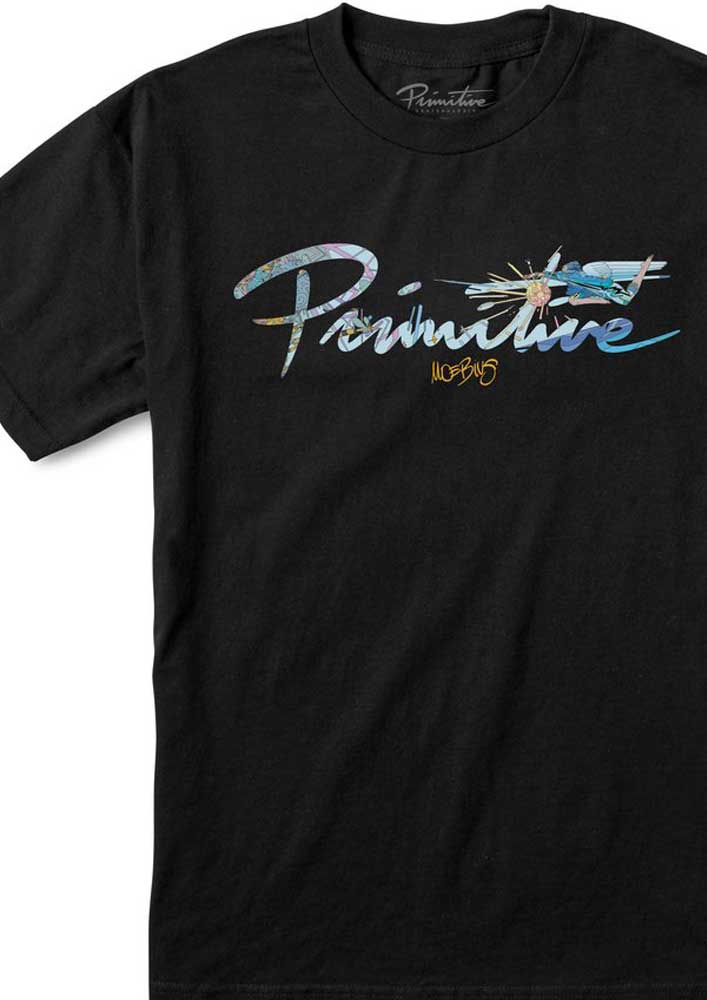 Primitive X Marvel X Moebius Nuevo T-Shirt Black  Primitive   