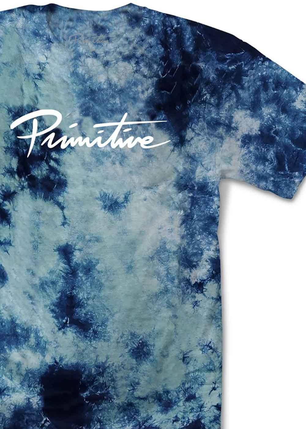 Primitive Nuevo Washed T-Shirt Blue – Freedom Skateshop