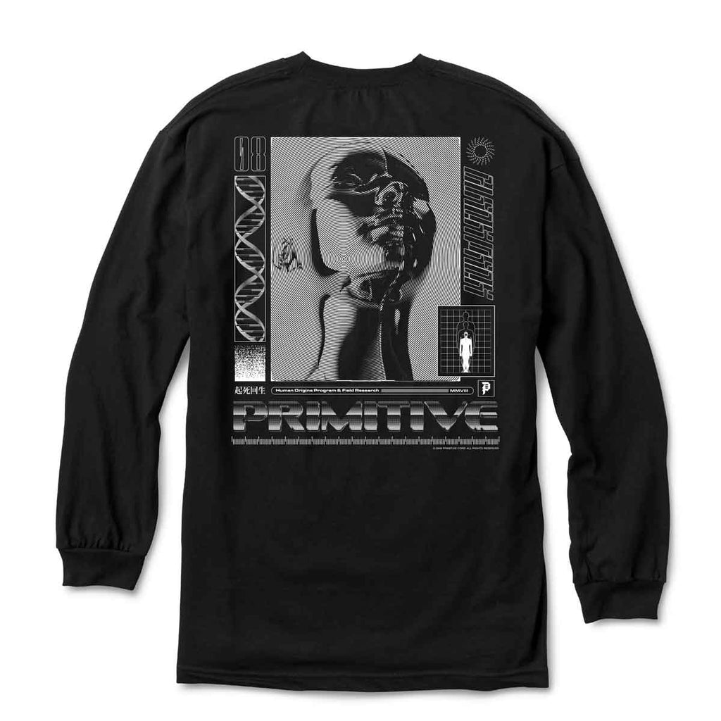 Primitive Origins Longsleeve T-Shirt Black  Primitive   