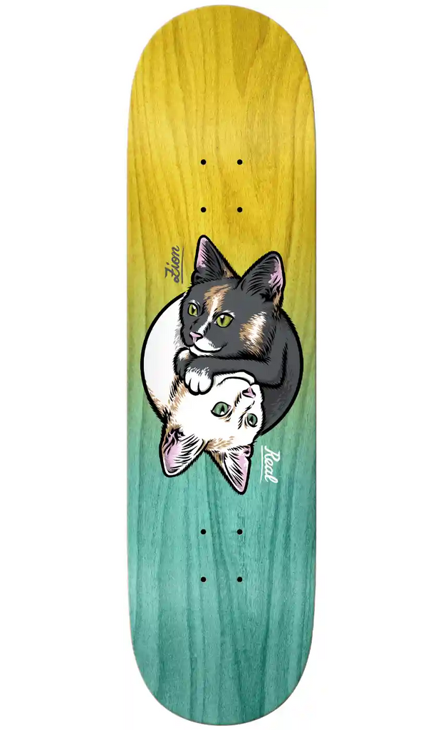 Real Zion Yin Yang Kitty 8.25 Deck  Real   