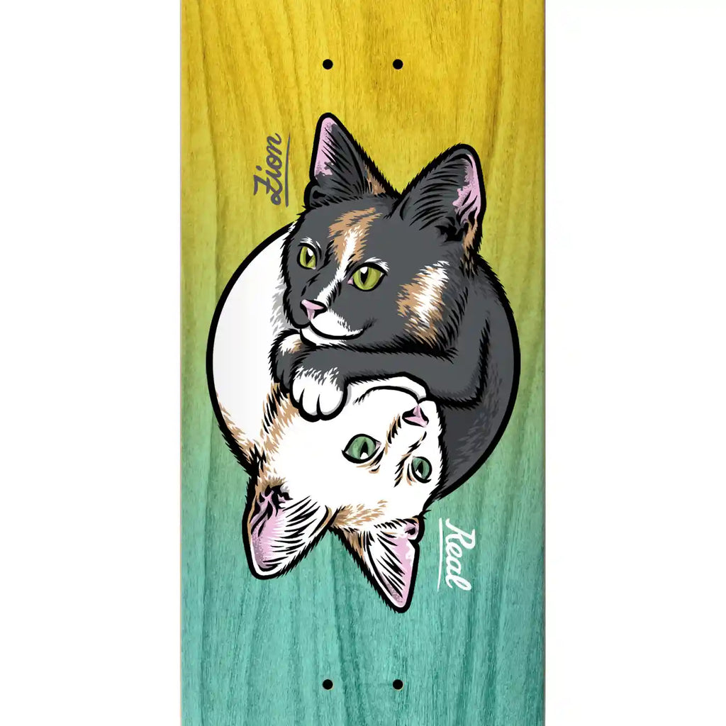 Real Zion Yin Yang Kitty 8.25 Deck  Real   