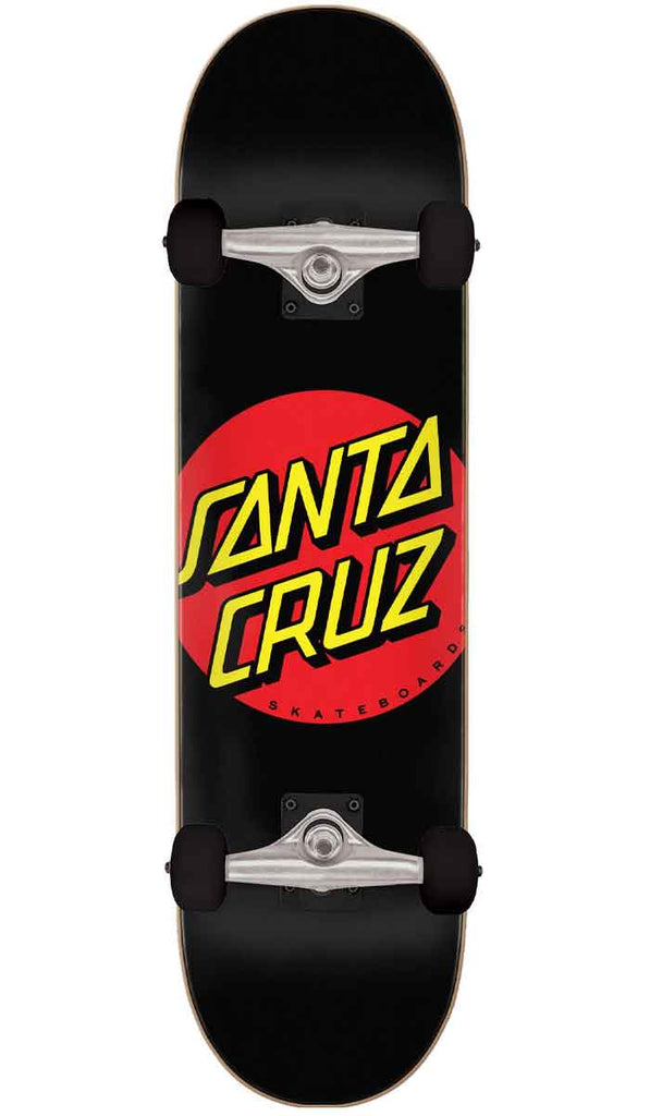 Santa Cruz Classic Dot 8.0 Complete Skateboard Black  Santa Cruz   