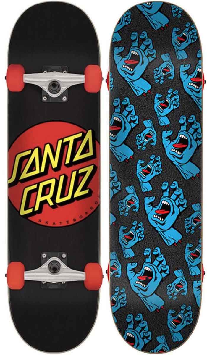 Skateboard complet enfant Santa Cruz classic dot 7.25