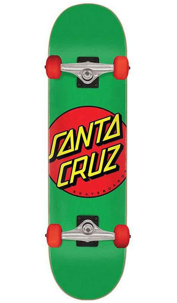 Santa Cruz Classic Dot 7.8 Complete Skateboard Green  Santa Cruz   