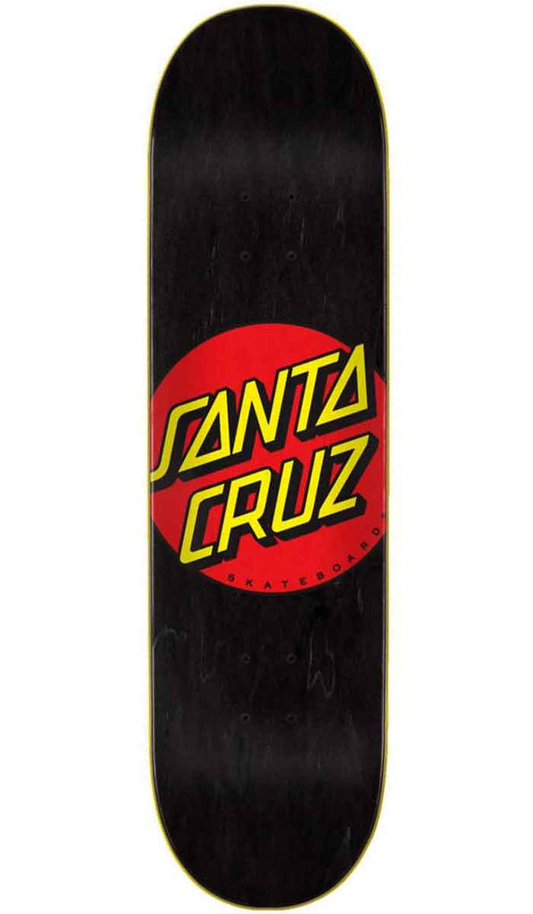 Santa Cruz Classic Dot 8.25 Deck Black  Santa Cruz   