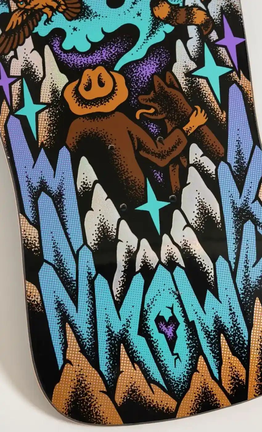 Santa Cruz Winkowski Crystal Cave 10.34 Shaped Deck – Freedom