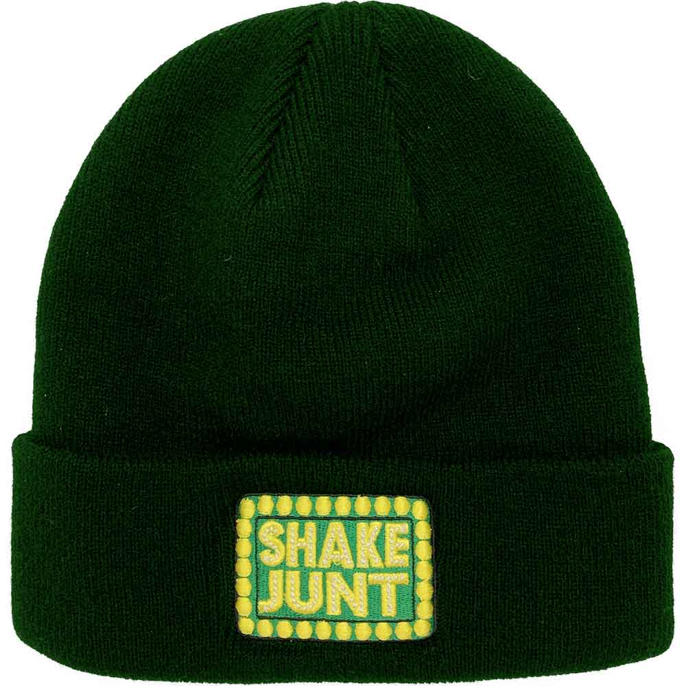 Shake Junt Box Logo Cuff Beanie Dark Green  Shake Junt   