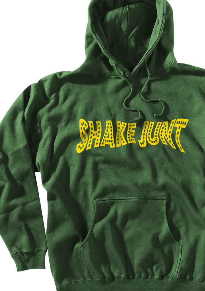Shake Junt Psycho Hooded Sweatshirt Dark Green  Shake Junt   