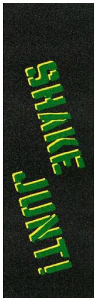 Shake Junt Sprayed Griptape Green Yellow  Shake Junt   