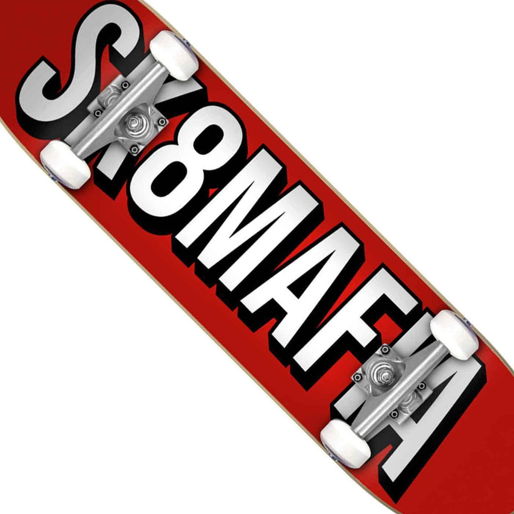 Sk8mafia Flix 7.75 Complete Skateboard Red  Sk8mafia   