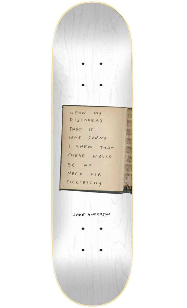 Skate Mental Anderson Letter 8.38 Deck  Skate Mental   