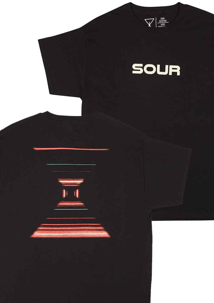 Sour Solution Light Tunnel T-Shirt Black  Sour   