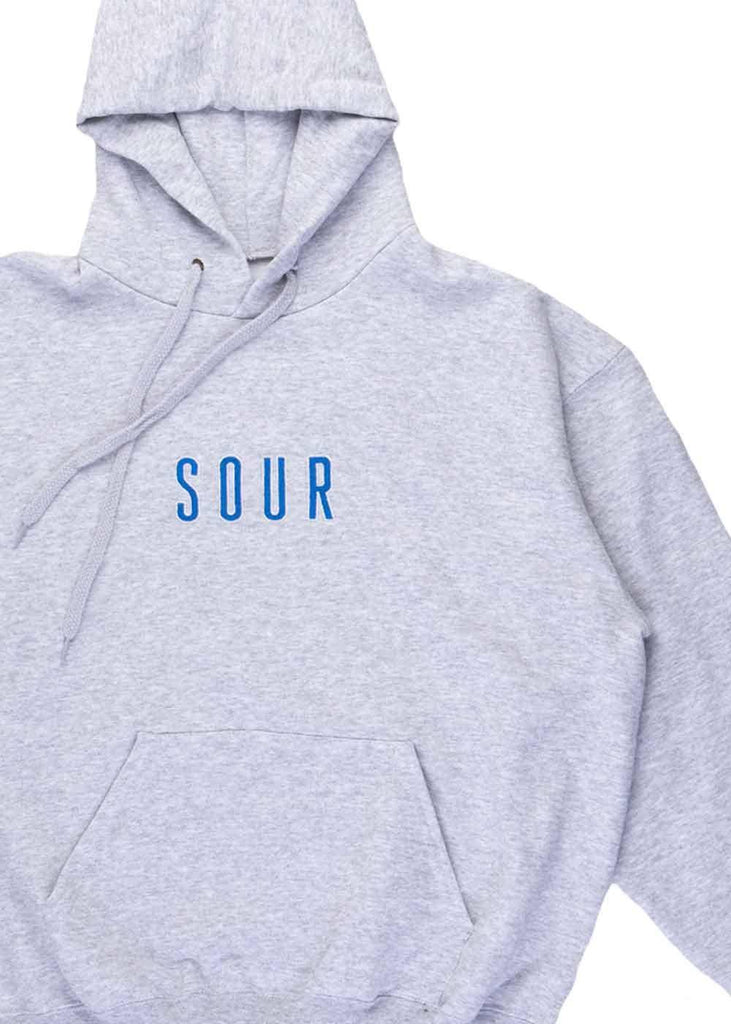 Sour Solution Army Hooded Sweatshirt Heather Grey  Sour   