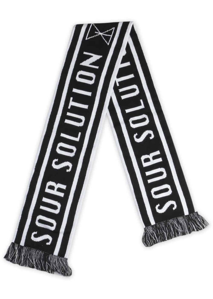 Sour Solution Scarf Black White  Sour   