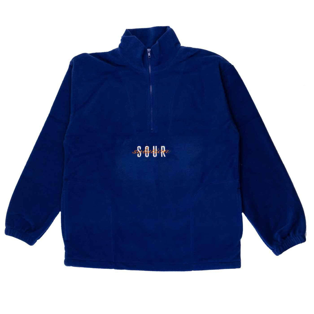 Sour Spothunter 1/4 Zip Fleece Jacket Blue  Sour   