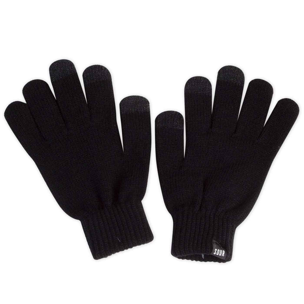 Sour Solution Touchy Gloves Black  Sour   