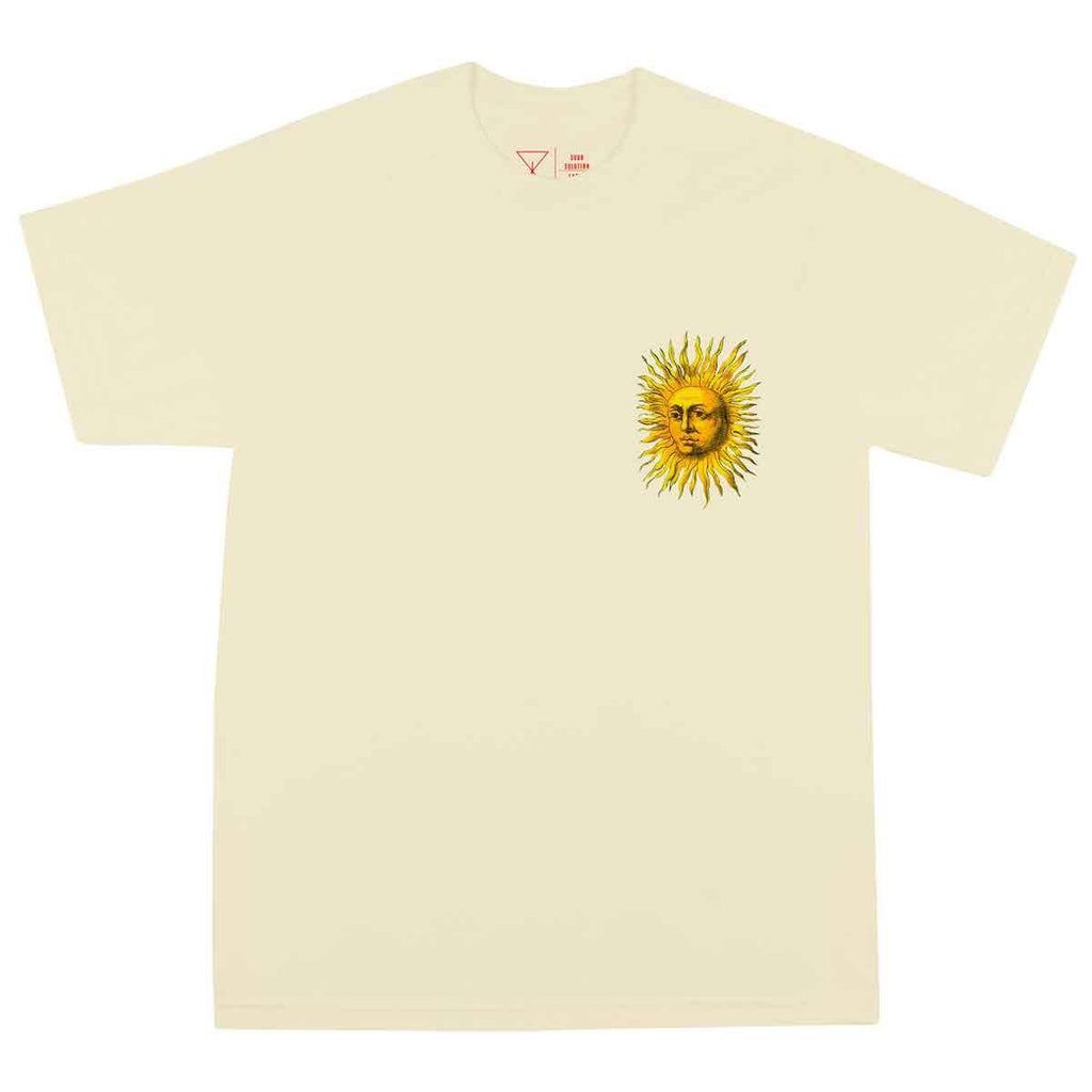 Sour Solution Sun Poetry T-Shirt Cream  Sour   