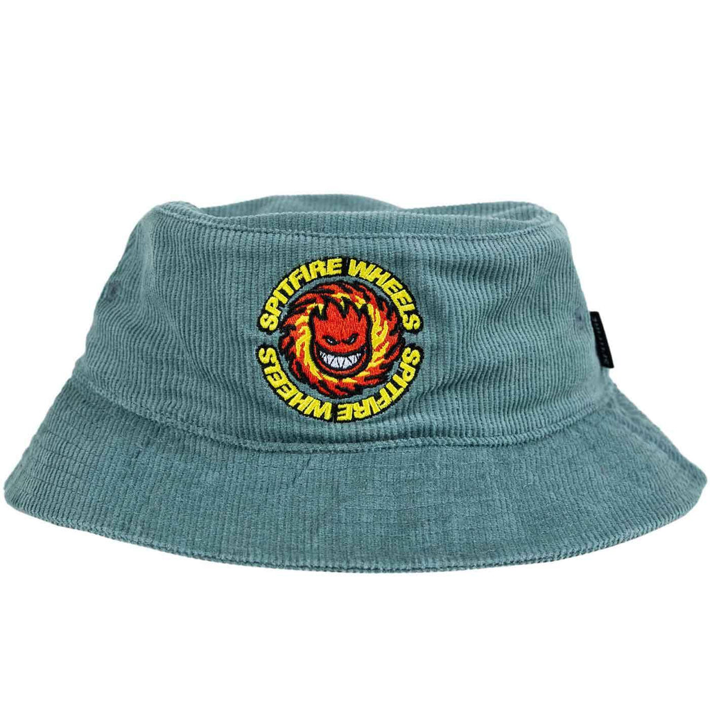 Spitfire OG Fireball Cord Bucket Hat Blue  Spitfire   