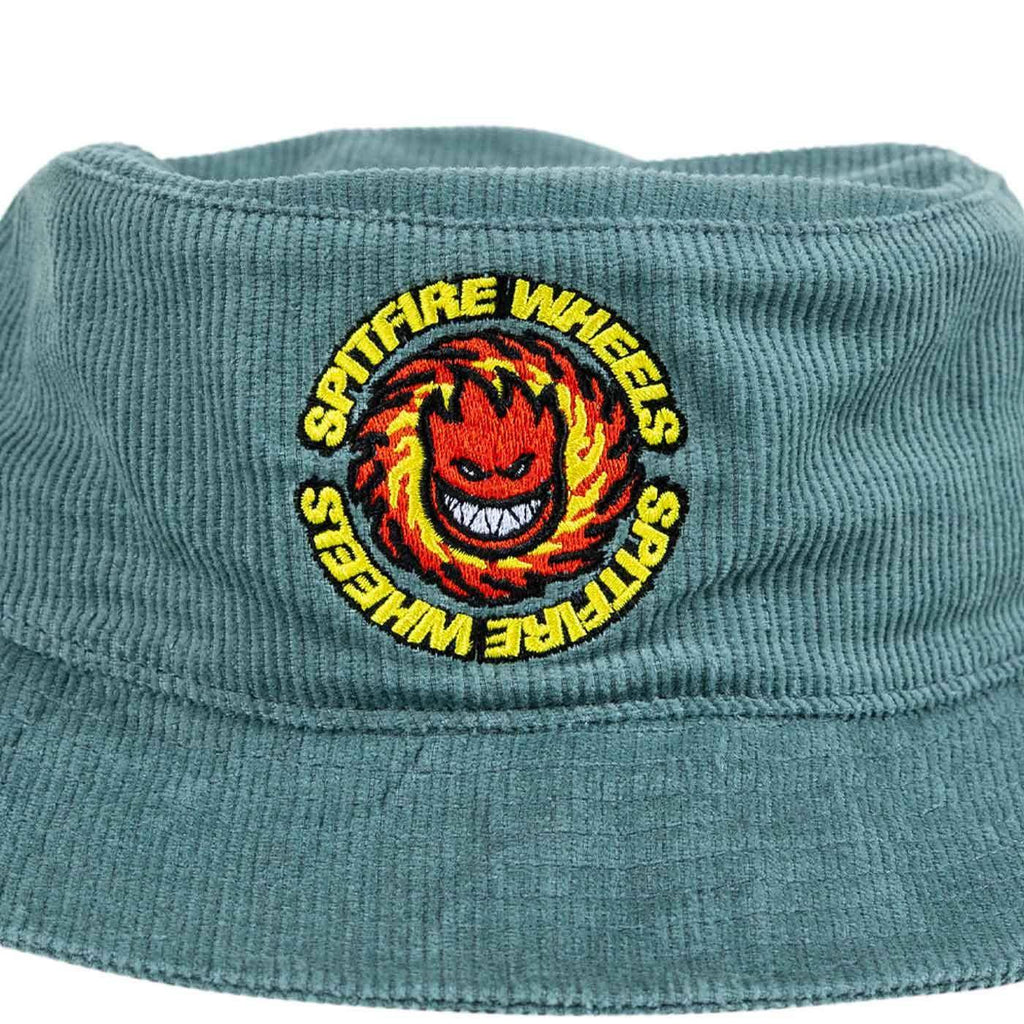 Spitfire OG Fireball Cord Bucket Hat Blue  Spitfire   