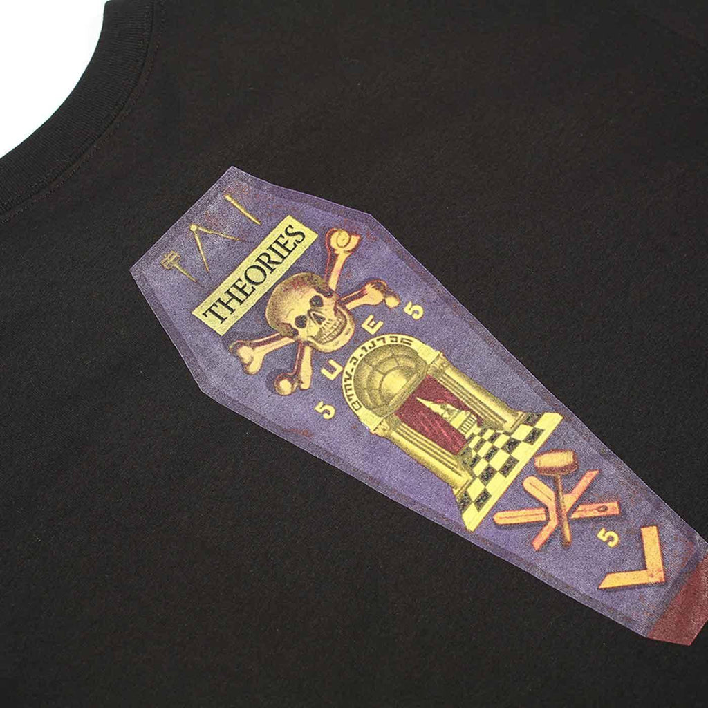 Theories Skate Coffin T-Shirt Black  Theories   