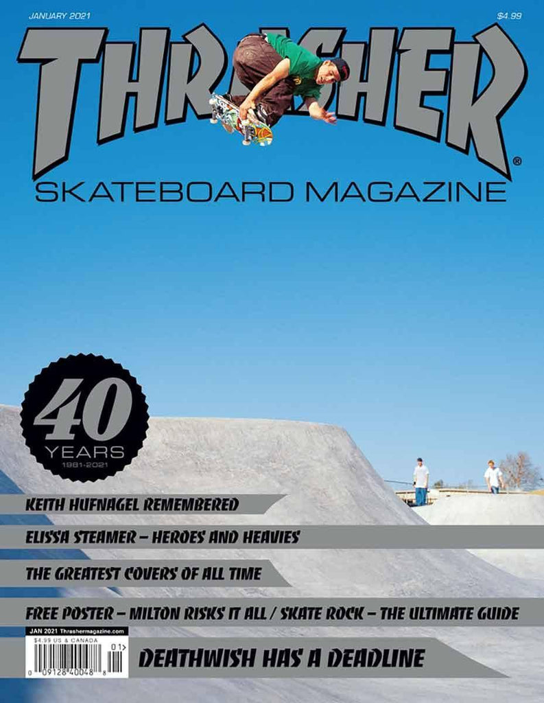 Thrasher Magazine January 2021  Thrasher   
