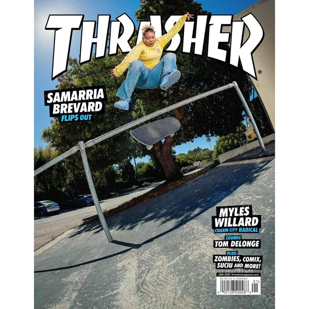 Thrasher Magazine Januar 2022  Thrasher   