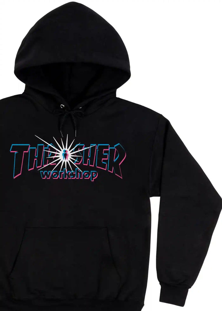 Thrasher X Alien Workshop Nova Hoodie Black  Thrasher   