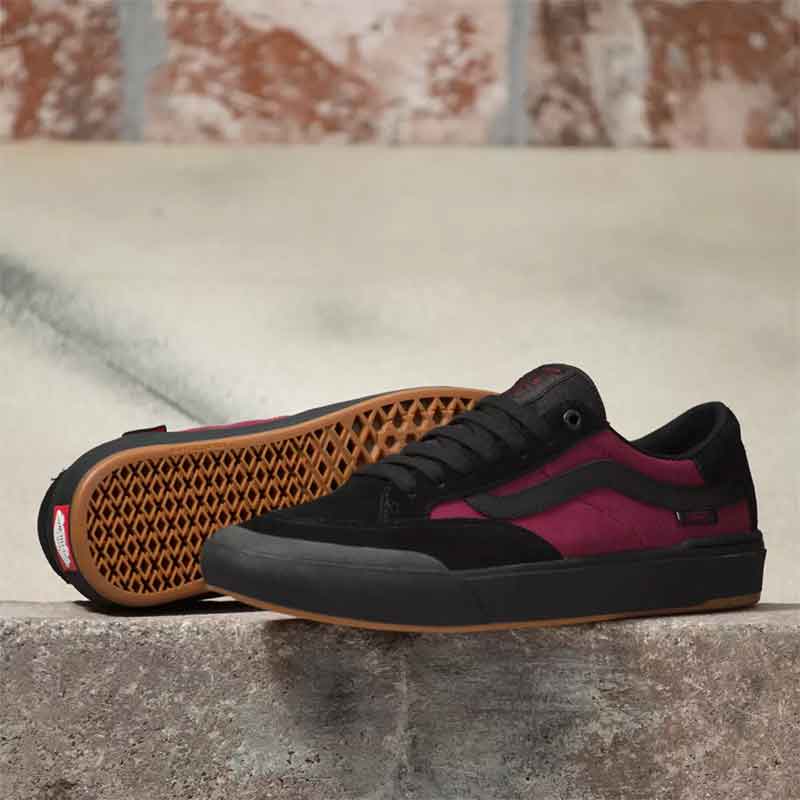 Vans Berle Pro Punk Black Beet Red  Vans   