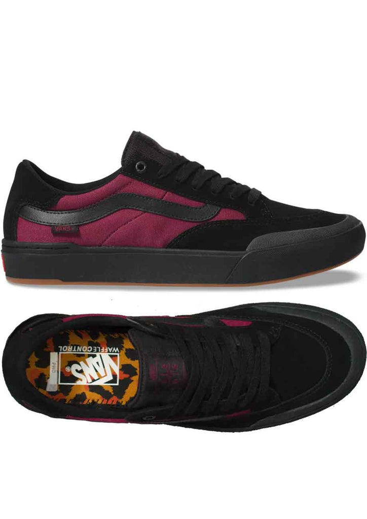 Vans Berle Pro Punk Black Beet Red  Vans   