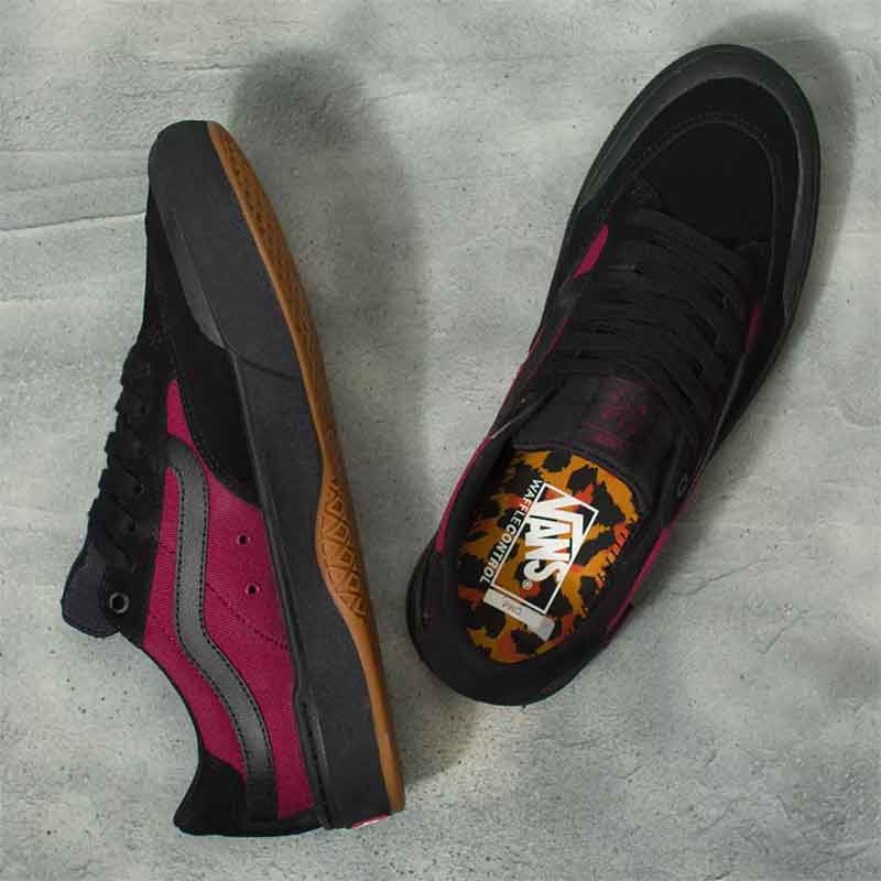 Vans Berle Pro Punk Black Beet Red  Vans   